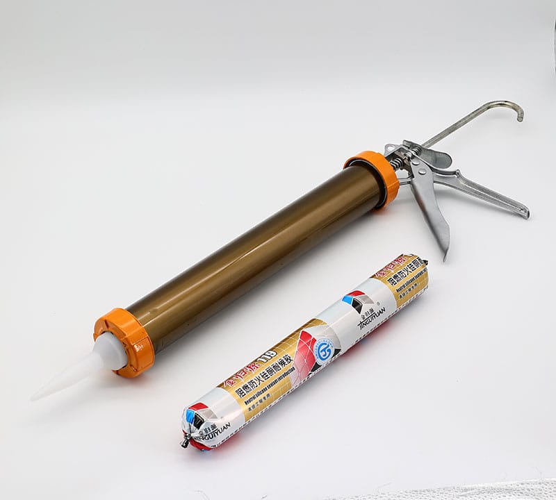 Mastic silicone coupe-feu Topsen 119 pour l’étanchéité à haute température