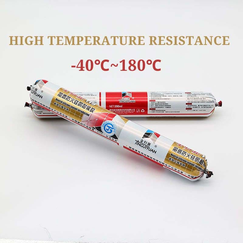 Mastic silicone résistant au feu Topsen 119 pour la protection à haute température