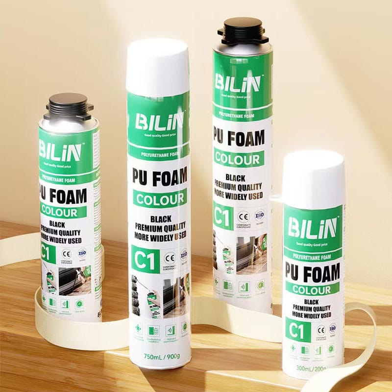 Topsen PU Foam A1 - High-performance polyurethane foam for insulation, soundproofing, and sealing applications