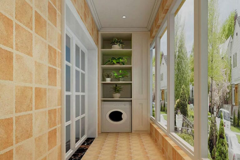 Indoor decoration using Topsen neutral silicone sealant 793 for sealing and bonding applications.