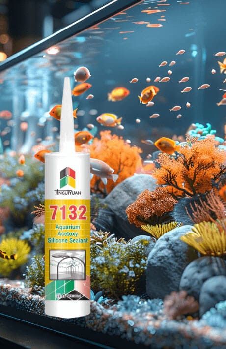 Topsen Acetic Silicone Sealant 7132 - Reliable aquarium sealant